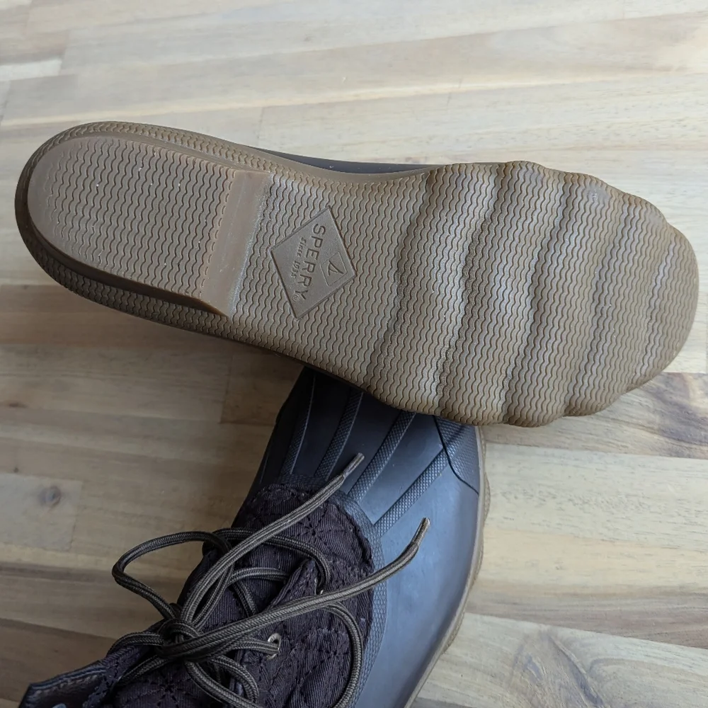 SPERRY‎ Top-Sider Saltwater Brown Duck Boots